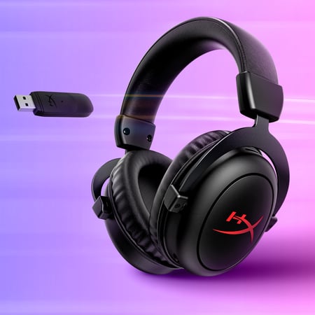 HyperX Cloud II Core – bezprzewodowy gamingowy zestaw słuchawkowy