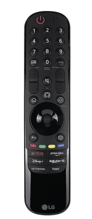 LG MR26GB pilot TV Naciśnij przyciski