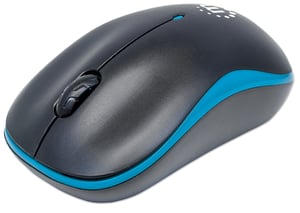 Manhattan 179416 Maus Büro Beidhändig RF Wireless Optisch 1000 DPI