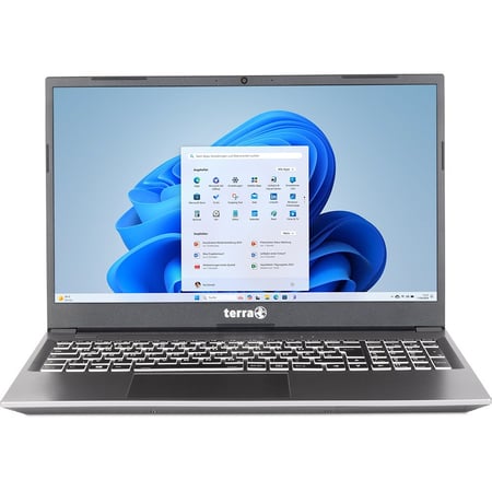 TERRA US1220888 notebook/laptop Intel® Core™ i5 i5-1335U 39,6 cm (15.6") Full HD 16 GB DDR5-SDRAM 1 TB Wi-Fi 6 (802.11ax) Windows 11 Pro Szary