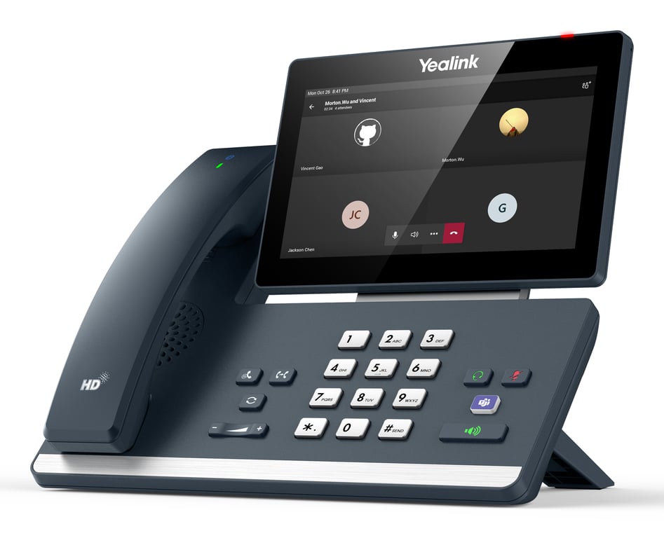 Yealink MP58-WH E2 Teams telefon VoIP Szary LCD Wi-Fi
