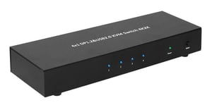 Microconnect MC-DP-KVM401K KVM-Switch, schwarz