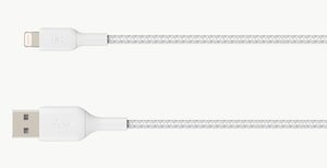 Belkin CAA002BT0MWH Lightning-Kabel 0,15 m Weiß