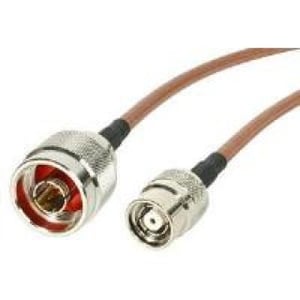 Intermec 4m, RP-TNC/N kabel koncentryczny Brązowy