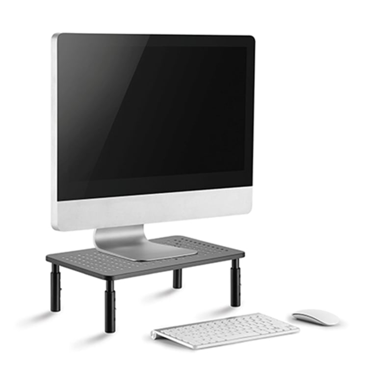 Gembird MS-TABLE-01 uchwyt / stojak do monitorów Biurko Czarny