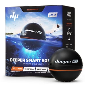 Deeper Smart Sonar Pro Angel-Echolot 80 m