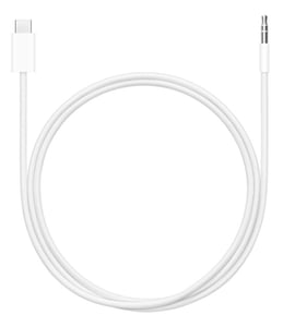 Apple MDV84ZM/A 1.2 m 3.5 mm USB Type-C Audio Cable, White