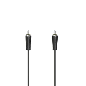 Hama 00205098 kabel audio 1,5 m RCA Czarny