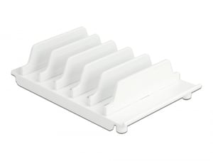 DeLOCK Stand for 6 tablets or smartphones, white