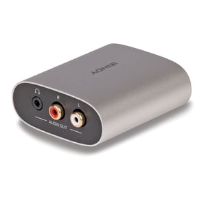 Lindy 38362 Audio-Dateikonverter, silberfarben