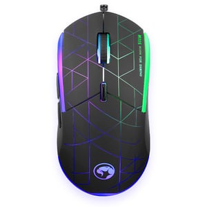 Marvo M115 Gaming-Maus für beidhändige Nutzung, 4000 DPI