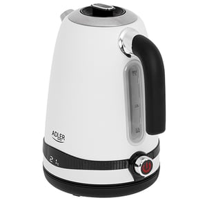 Adler AD 1295w czajnik elektryczny 1,7 l 2200 W Czarny, Biały