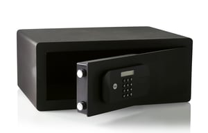 Yale YLEB/200/EB1 26.9 L Safe, Black
