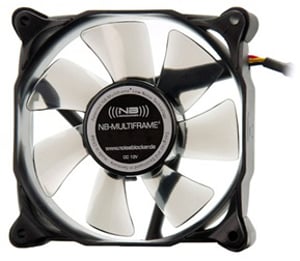 Noiseblocker MultiFrame M8-2 Obudowa komputera Wentylator 8 cm Czarny