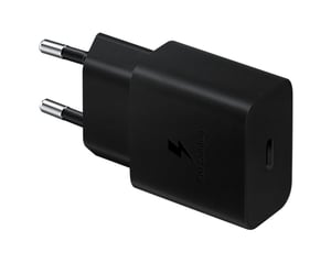 Samsung EP-T1510NBEGEU Portable Device Charger, Universal, Black, AC, Fast Charging, Internal