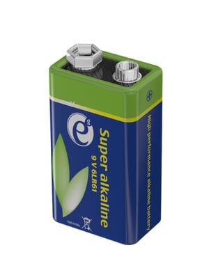 Gembird EG-BA-6LR61-01 Batterie für den Hausgebrauch Einweg-Alkalibatterie
