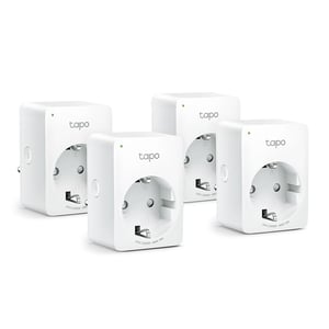 TP-Link Tapo P100 (4er-Pack) Smart-Steckdose 2300 W Weiß