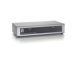 LevelOne AVE-9304 AV Extender AV Transmitter Black, Silver