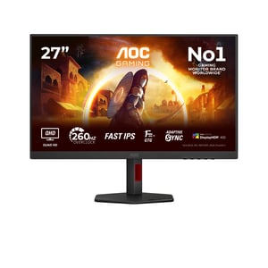 AOC G4 Q27G4ZR monitor komputerowy 68,6 cm (27") 2560 x 1440 px Quad HD LED Czarny, Czerwony