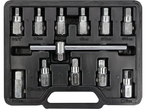 Yato YT-0600 Socket Wrench Set, 12-piece socket wrench set