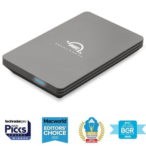 OWC Envoy Pro FX 4 TB bärbar SSD TB3/USB Thunderbolt-teknik USB Type-C 3.2 Gen 2 (3.1 Gen 2) Svart