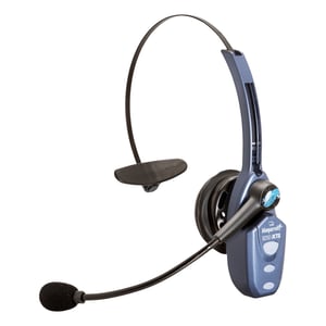 BlueParrott B250-XTS Zestaw słuchawkowy Bezprzewodowy Opaska na głowę Car/Home office Bluetooth Czarny, Niebieski