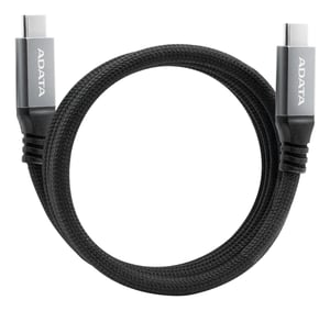 ADATA CACCU3-100W-100AN-BK USB 3.2 Gen 2 (3.1 Gen 2) Cable, 1 m, USB-C, 10 Gbit/s, Black