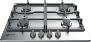 Indesit THP 641 IX/I Stal nierdzewna Wbudowany 58 cm Gaz 4 stref(y)