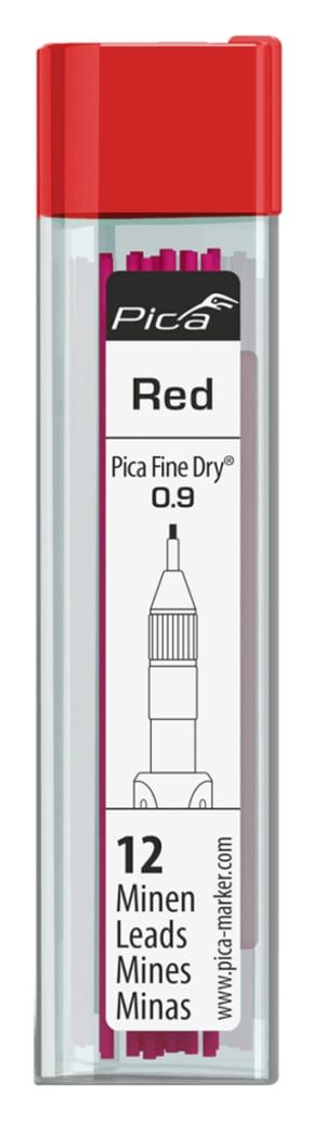Pica-Marker 7031 Ballpoint Pen Refill, Red