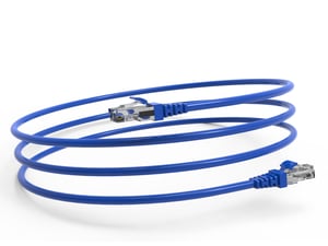 Inca CAT6 RJ45 1 m kabel sieciowy Niebieski U/UTP (UTP)
