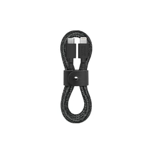 Native Union BELT-KV-CL-CS-BK-2 Lightning-kabel 1,2 m Svart