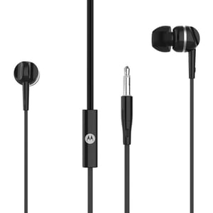 Motorola Pace 105 Kopfhörer-Set, kabelgebunden, In-Ear, Telefonate/Musik, Schwarz