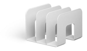 Durable ECO Magazine Rack, Plastic, Gray