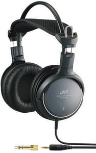 JVC HA-RX700 Hörlurar med sladd och huvudbåge, svart