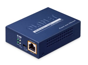 PLANET POE-E301 Netzwerk-Extender Netzwerk-Sender und -Empfänger Blau