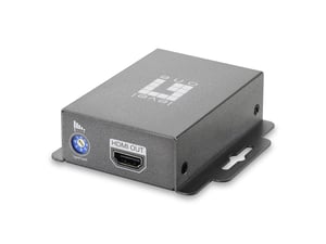 LevelOne HVE-9000 AV Extender Receiver, Gray