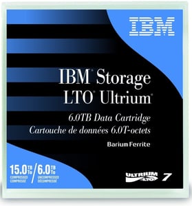IBM LTO Ultrium 7 Data Cartridge Blank 6 TB Data Cartridge