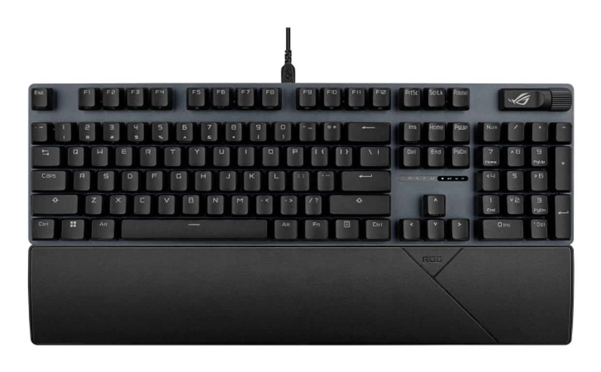 ASUS ROG Strix Scope II X klawiatura Gaming USB Swiss Czarny