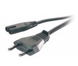 Vivanco 19833 Power Cable, Black, 1.25 m, CEE7/16 C7 Panel