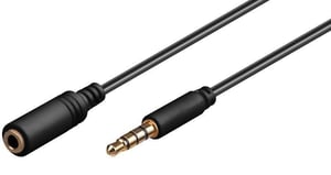 Microconnect IPOD004B 2 m 3.5mm Audio Cable, Black