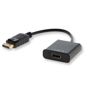 Savio CL-55 Kabeladapter 0,2 m DisplayPort HDMI Typ A (Standard) Schwarz