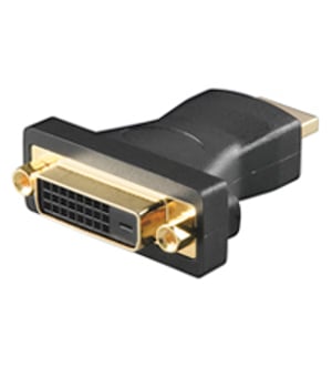 Goobay A 323 G HDMI M DVI-D 24+1p F Black