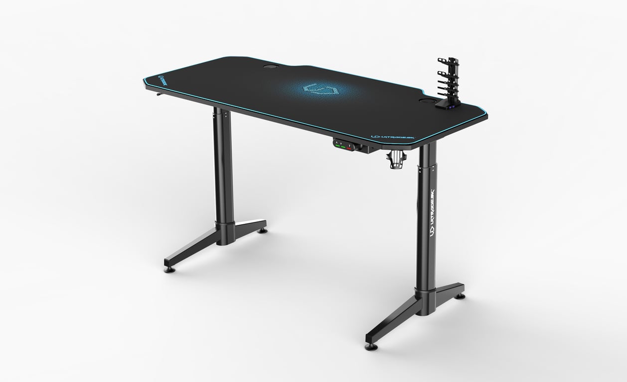 Ultradesk UDESKLVABL biurko komputerowe Niebieski