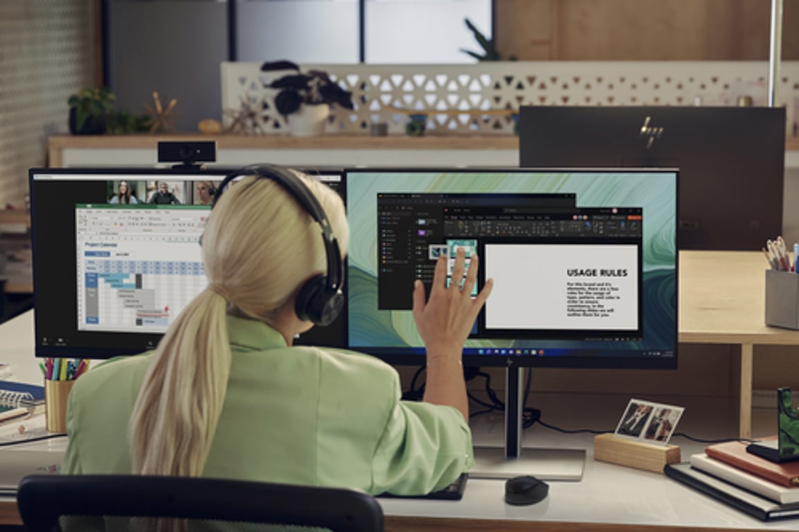 HP Monitor dotykowy E24t G5 FHD
