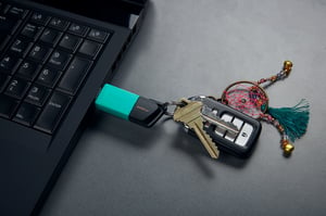 Kingston Technology DataTraveler 256GB USB3.2 Gen1 Exodia M (Czarny/turkusowy)