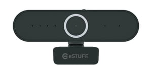 eSTUFF GLB246250 webbkamera 2 MP 1920 x 1080 px Svart