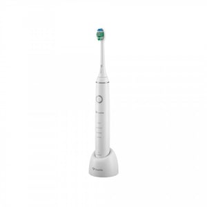 TrueLife SonicBrush Compact Duo Zahnbürste für Erwachsene, vibrierend, Schwarz, Weiß