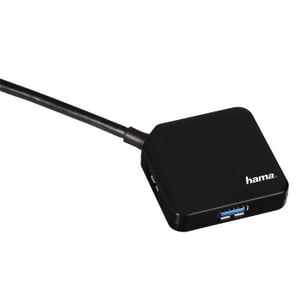 Hama 00012190 Hubs und Hubs 5000 Mbit/s Schwarz