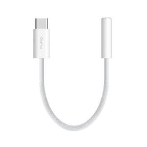 PURO PUAUSBCAUXWHI kabel audio 0,15 m 3.5mm USB Type-C Biały