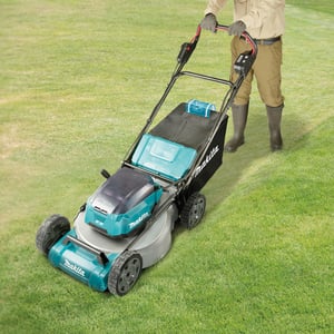 Makita DLM530Z kosiarka Kosiarka zwykła Bateria Czarny, Niebieski